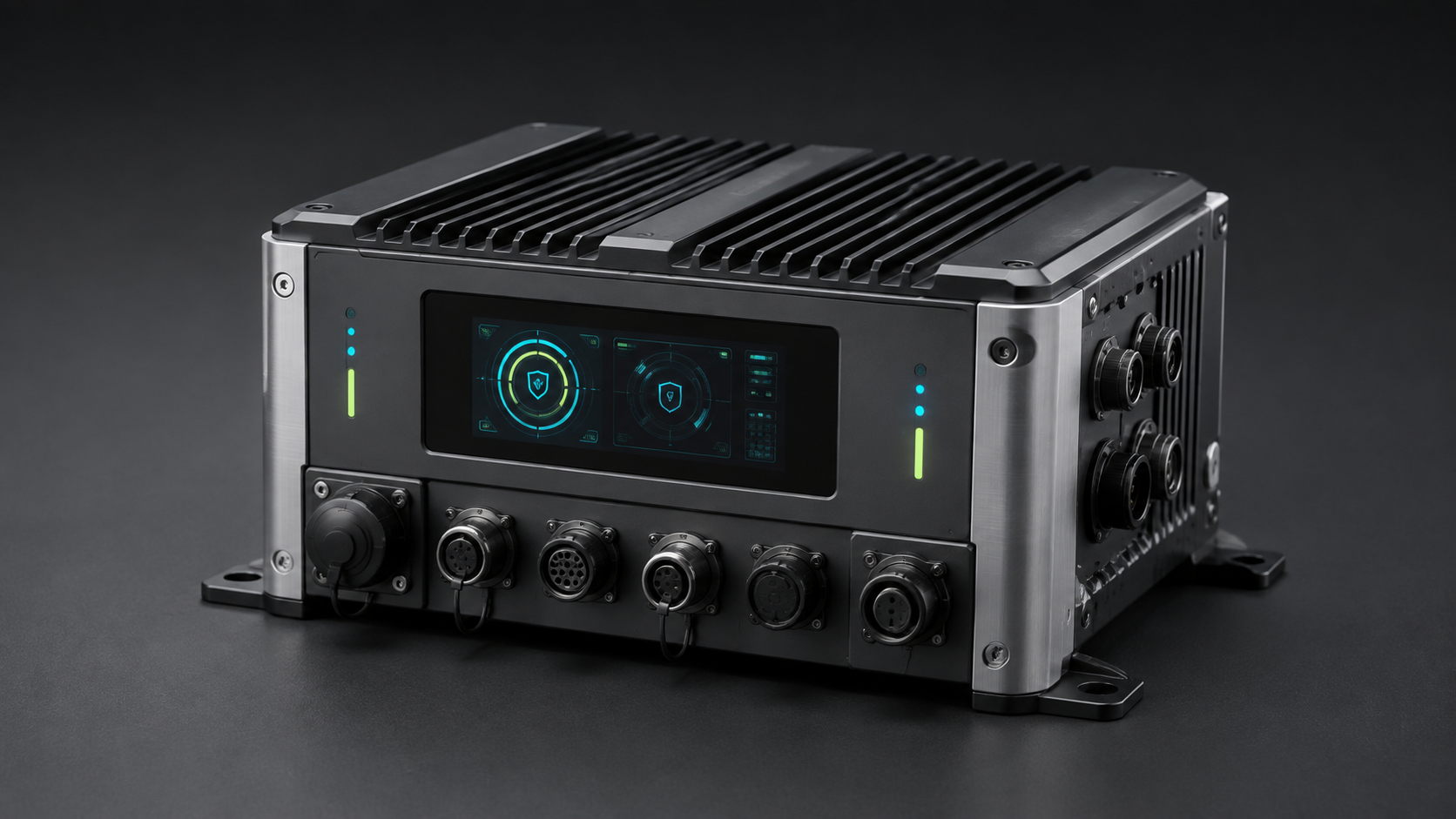 Sealed Magna industrial IoT edge computer concept